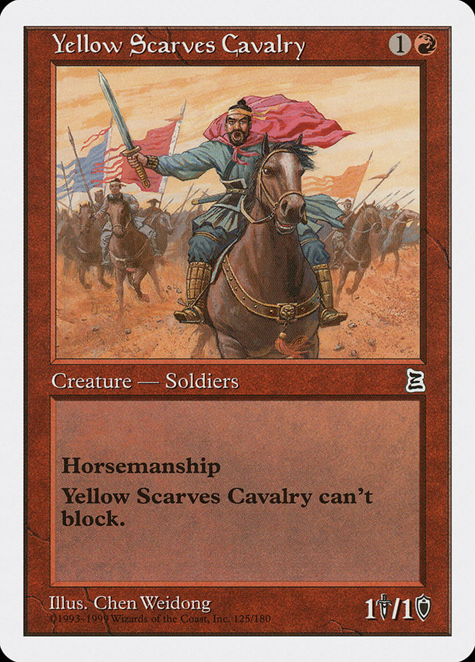 Yellow Scarves Cavalry 125/180 (Portal Three Kingdoms)  | Good Games Modbury