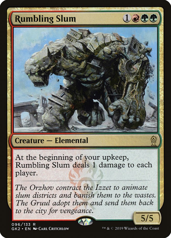 Rumbling Slum [Ravnica Allegiance Guild Kit] | Good Games Modbury