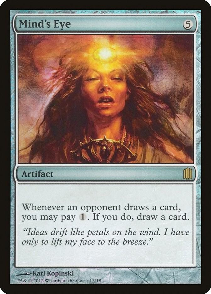 Mind's Eye 13/18 (Commander's Arsenal)  - Foil | Good Games Modbury
