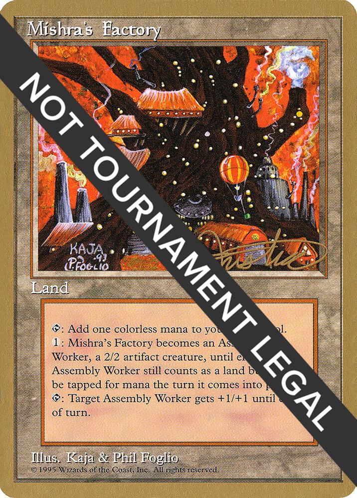 Mishras Factory 1996 Mark Justice 4ED mj361/308 (World Championship Decks)  | Good Games Modbury