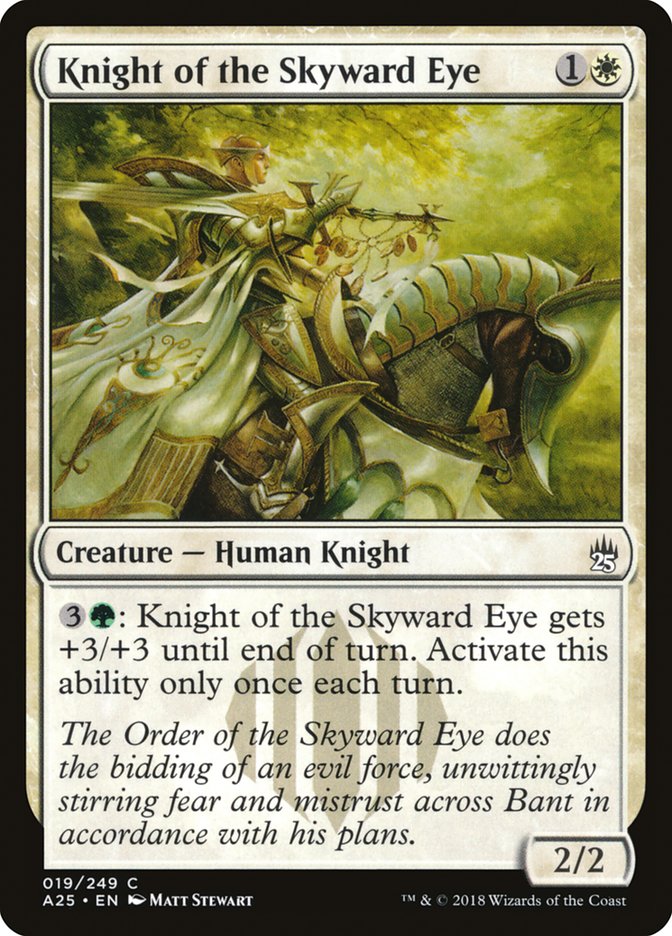 Knight of the Skyward Eye 19/249 (Masters 25)  - Foil | Good Games Modbury