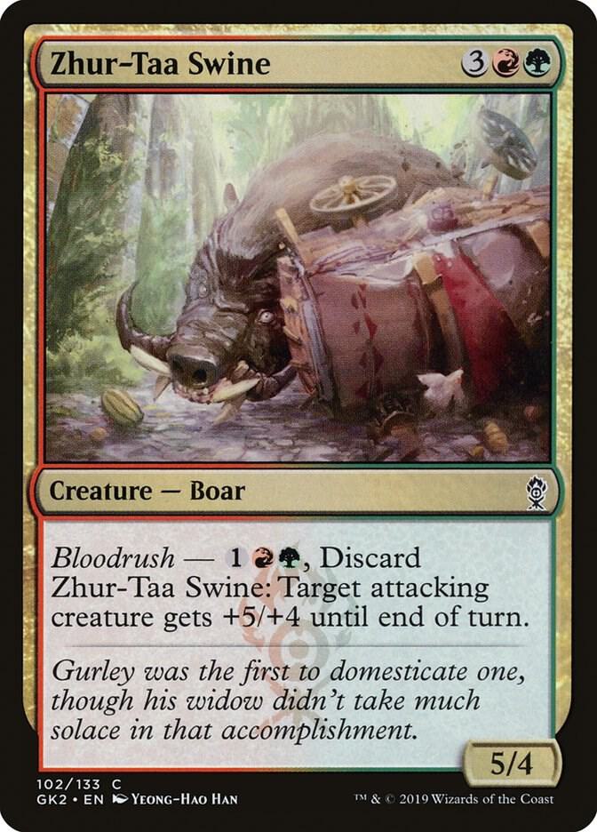 Zhur-Taa Swine 102/133 (Ravnica Allegiance: Guild Kits)  | Good Games Modbury
