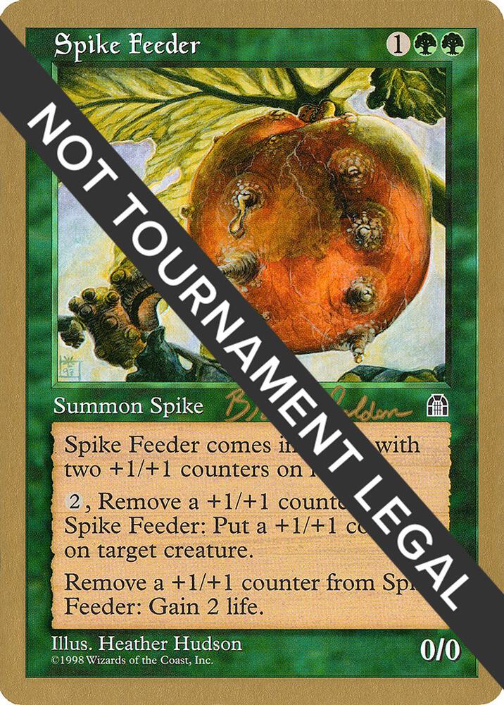 Spike Feeder 1998 Brian Selden STH bs118/117 (World Championship Decks)  | Good Games Modbury