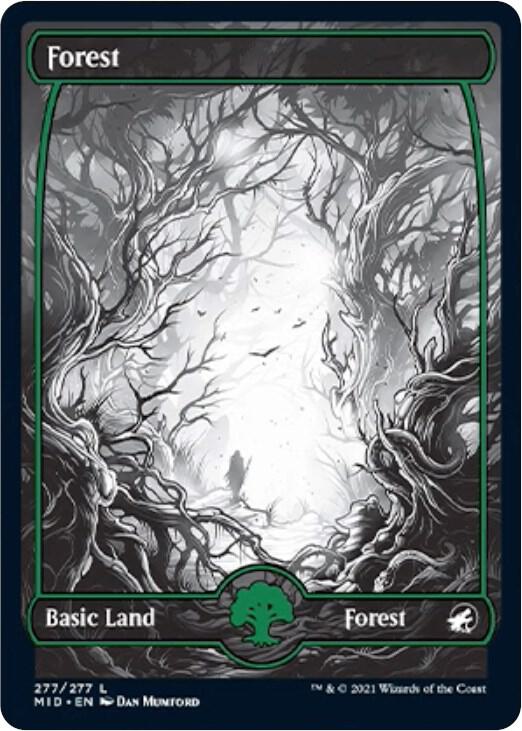 Forest 277 277 (Innistrad: Midnight Hunt)  | Good Games Modbury