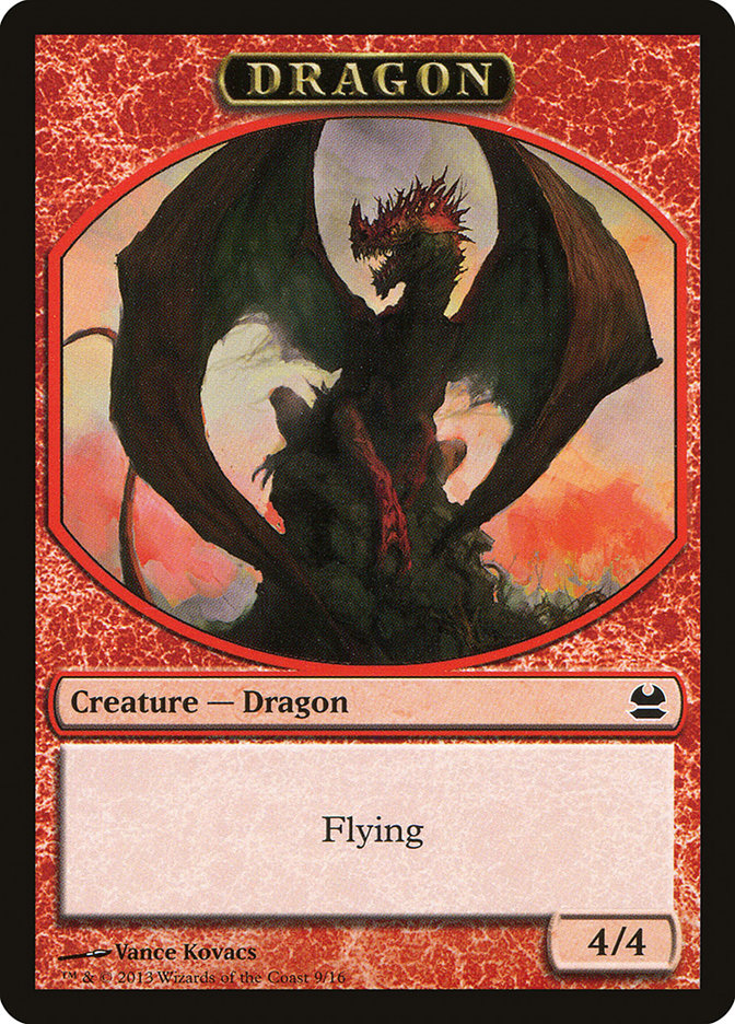 Dragon Token [Modern Masters Tokens] | Good Games Modbury