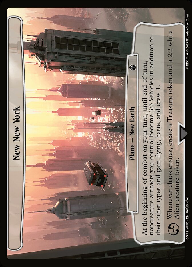 New New York 592/331 (Planechase: Universes Beyond: Doctor Who)  | Good Games Modbury