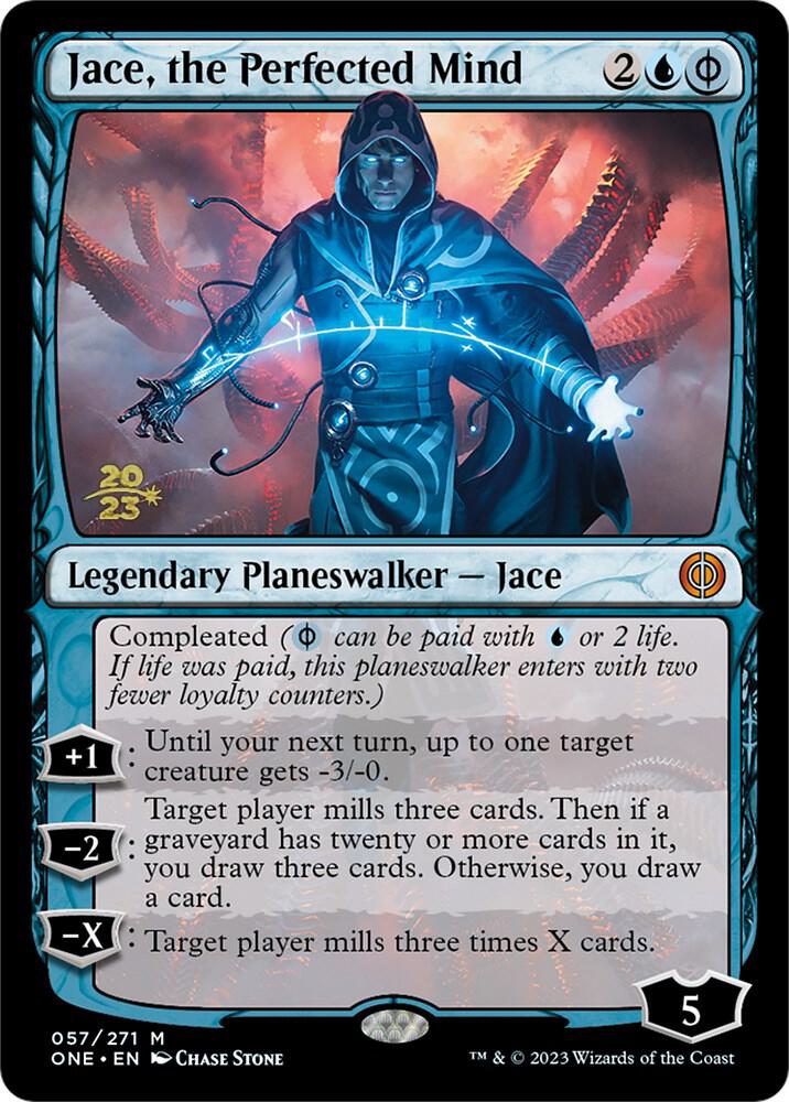 Jace the Perfected Mind 57 (Prerelease Cards)  - Foil | Good Games Modbury