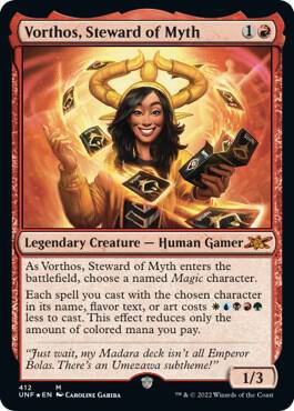 Vorthos Steward of Myth Galaxy Foil 412/244 (Unfinity)  - Foil | Good Games Modbury