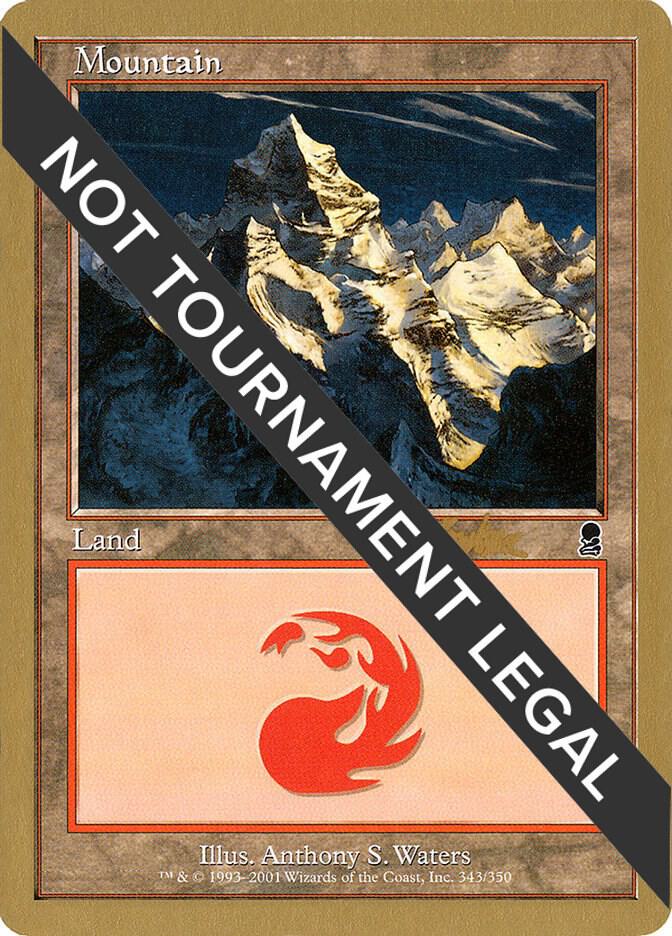 Mountain 343 2002 Brian Kibler ODY bk343/153 (World Championship Decks)  | Good Games Modbury