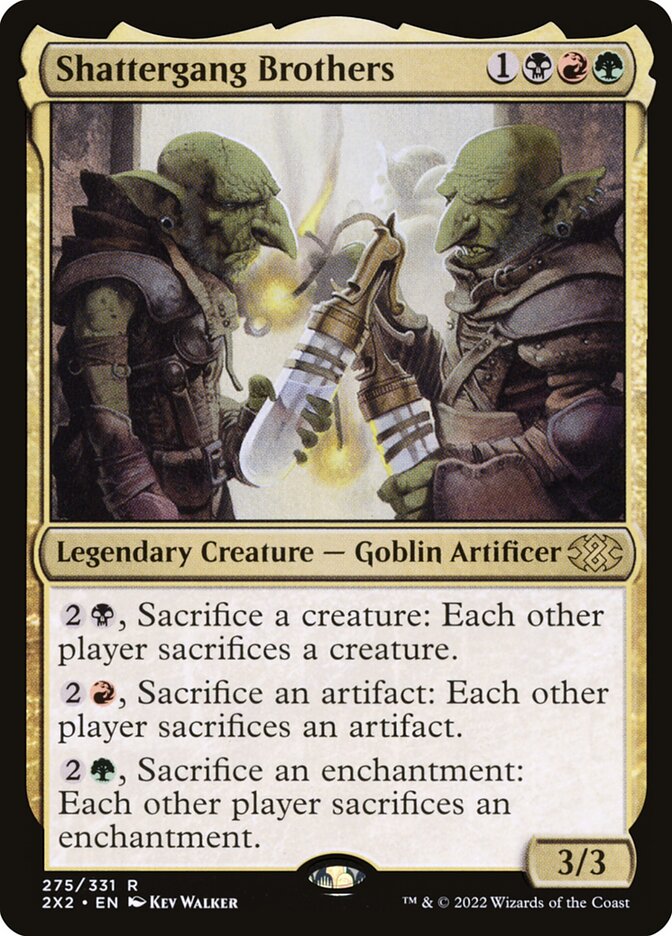 Shattergang Brothers 275/331 (Double Masters 2022)  - Foil | Good Games Modbury