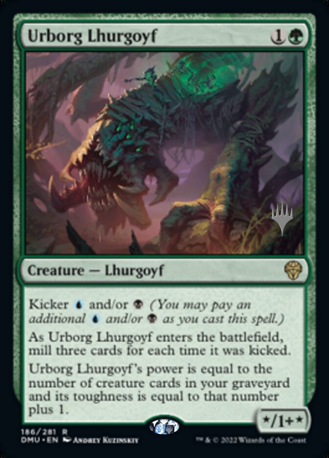 Urborg Lhurgoyf (Promo Pack) [Dominaria United Promos] | Good Games Modbury