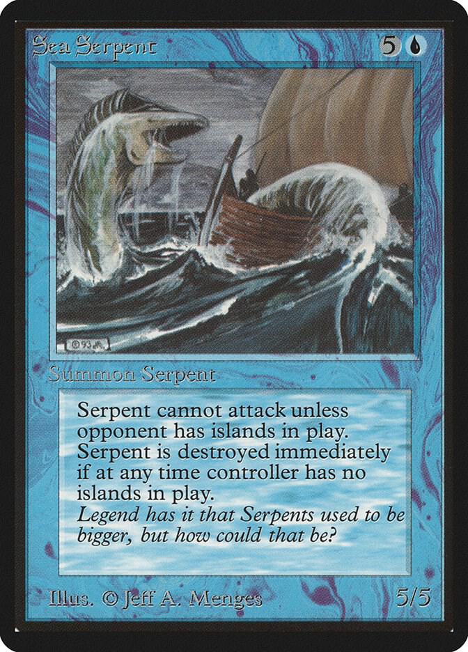 Sea Serpent 77/302 (Beta Edition)  | Good Games Modbury