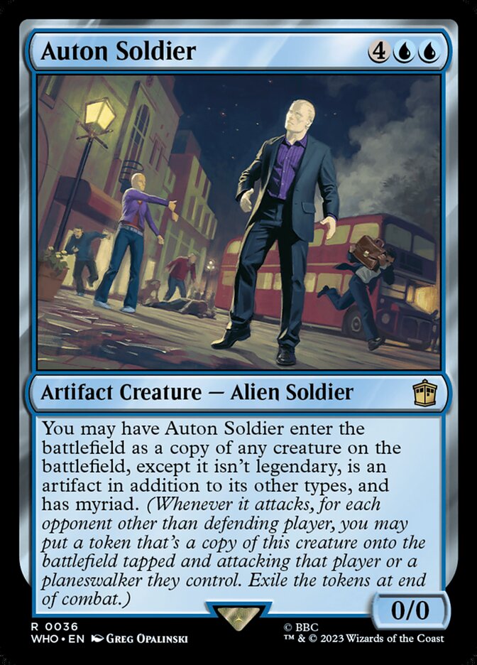 Auton Soldier 36 (Universes Beyond: Doctor Who)  | Good Games Modbury