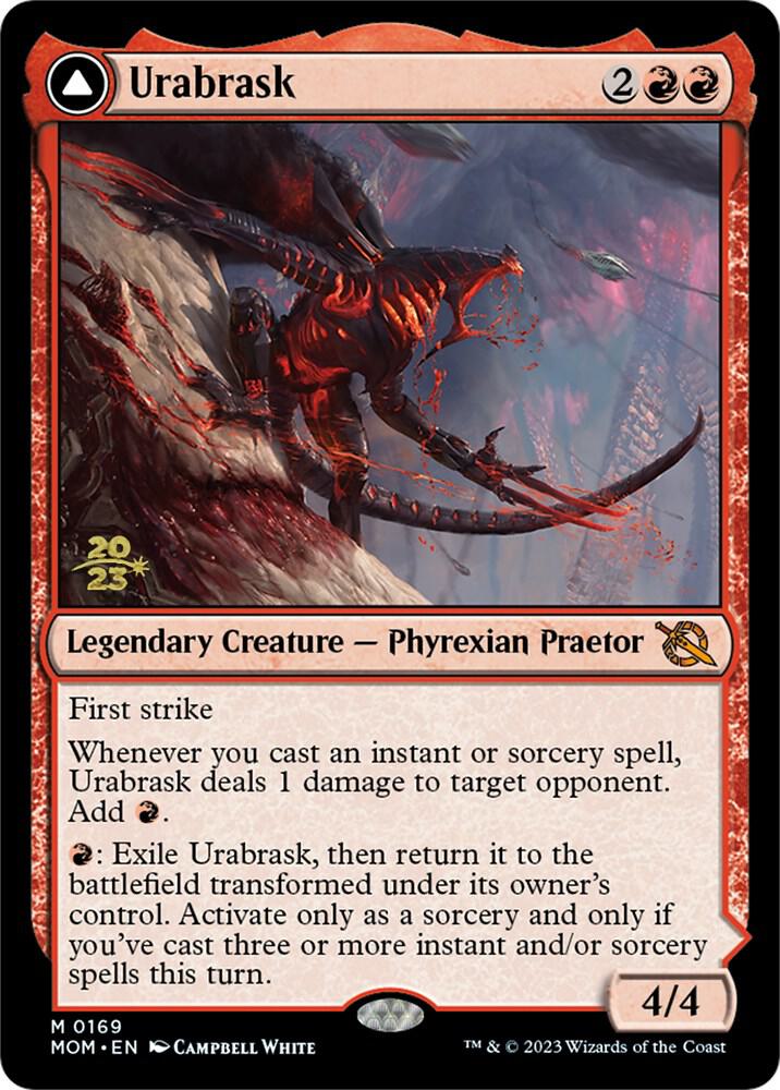 Urabrask 169s/162 (Prerelease Cards)  - Foil | Good Games Modbury