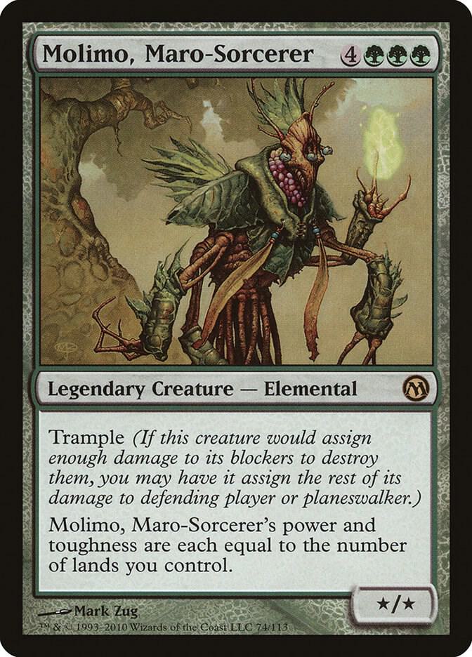 Molimo, Maro-Sorcerer 74/113 (Duels of the Planeswalkers)  | Good Games Modbury