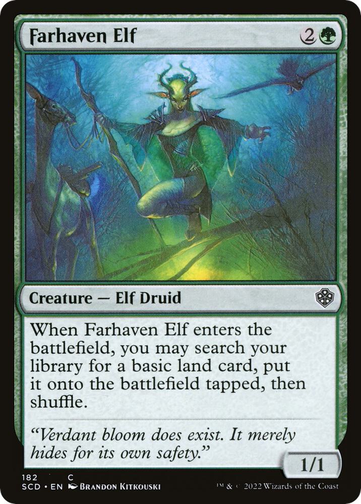 Farhaven Elf 182/352 (Starter Commander Decks)  | Good Games Modbury