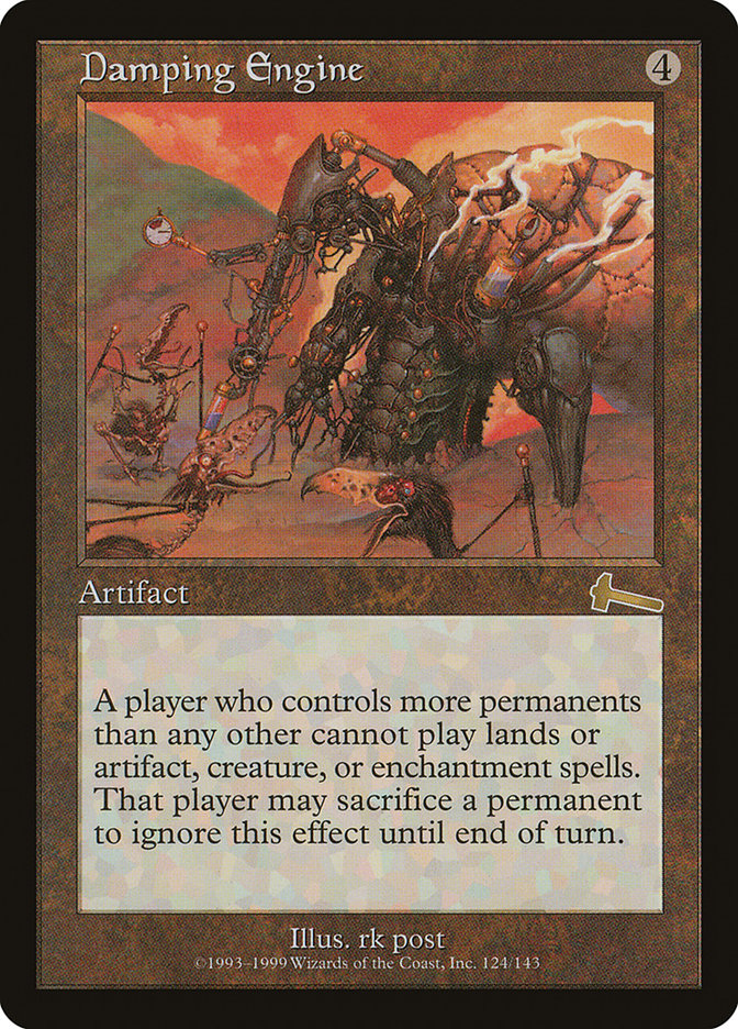 Damping Engine 124/143 (Urza's Legacy)  - Foil | Good Games Modbury
