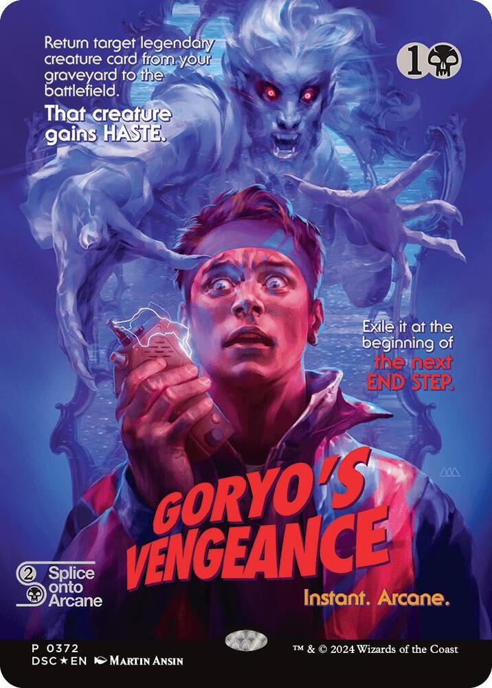 Goryo's Vengeance 372 (Commander: Duskmourn: House of Horror)  - Showcase Foil | Good Games Modbury