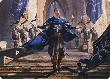 Faramir, Steward of Gondor Art Card [The Lord of the Rings: Tales of Middle-earth Art Series] | Good Games Modbury