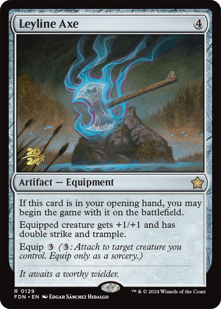 Leyline Axe 129s/101 (Prerelease Cards)  - Foil | Good Games Modbury