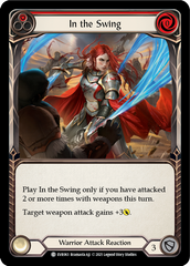 In the Swing (Red) [EVR063] (Everfest)  1st Edition Normal | Good Games Modbury