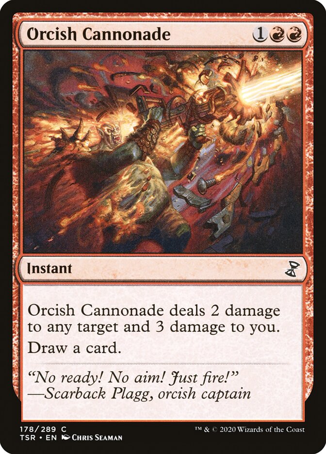 Orcish Cannonade 178/289 (Time Spiral: Remastered)  | Good Games Modbury