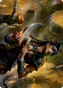 Harvesttide Sentry Art Card 47 (Art Series: Innistrad: Midnight Hunt)  | Good Games Modbury