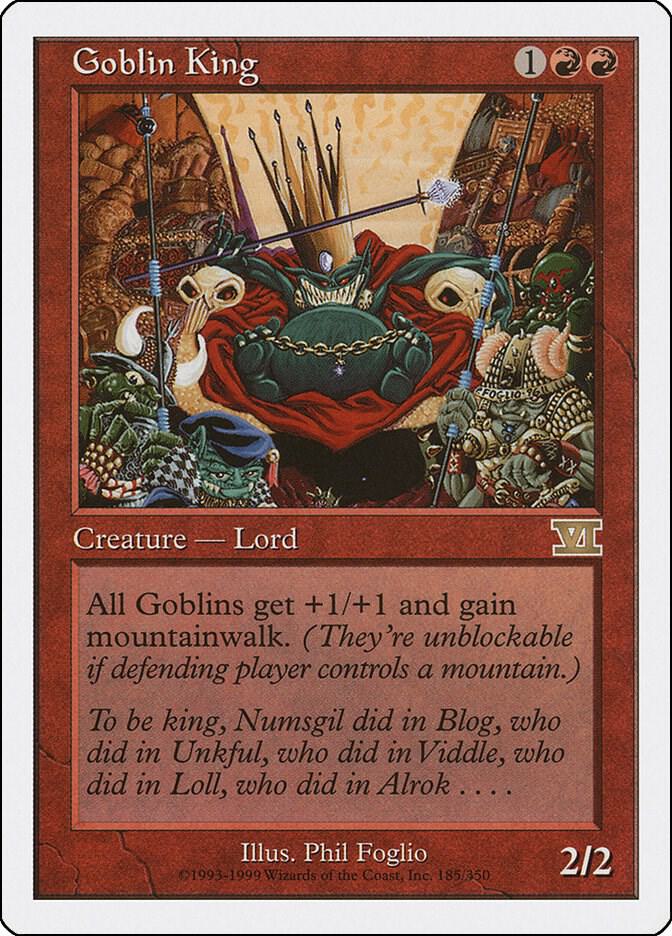 Goblin King 185/350 (Classic Sixth Edition)  | Good Games Modbury