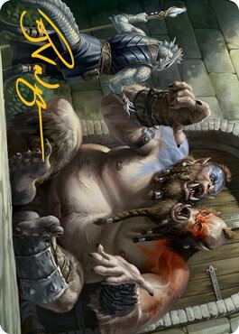 Ettin Art Card Gold Stamped Signature 13 (Art Series: Adventures in the Forgotten Realms)  | Good Games Modbury