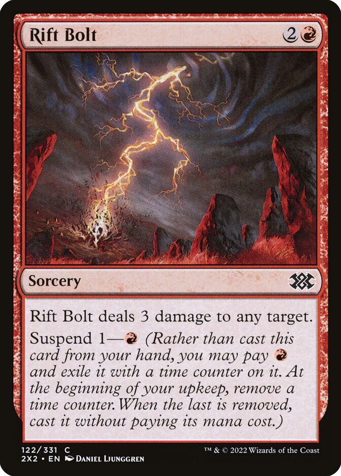 Rift Bolt 122/331 (Double Masters 2022)  - Foil | Good Games Modbury