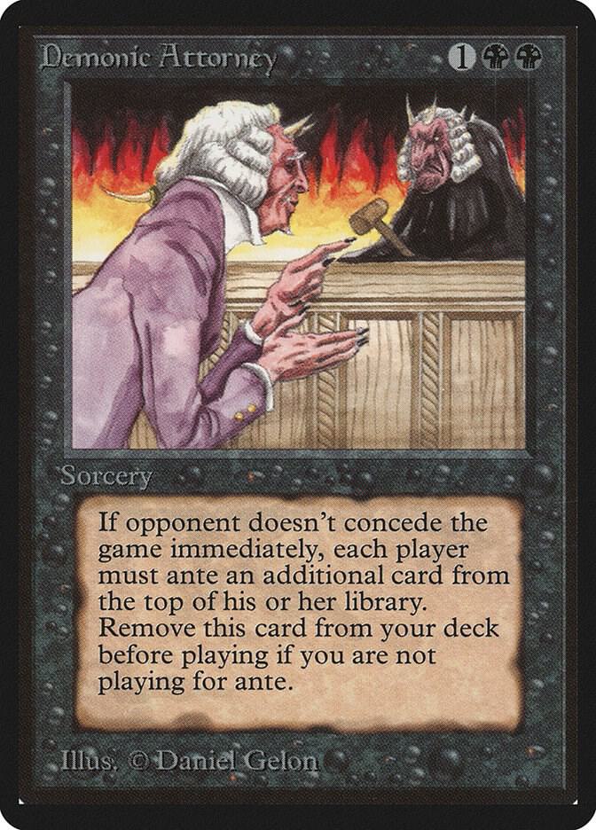 Demonic Attorney 103/302 (Beta Edition)  | Good Games Modbury