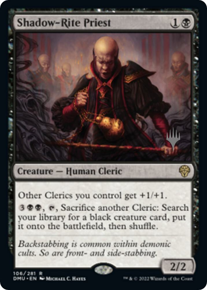 Shadow Rite Priest 106 (Promo Pack: Dominaria United)  - Foil | Good Games Modbury
