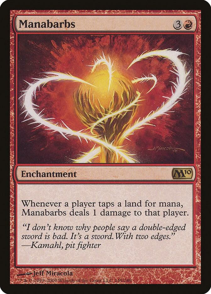 Manabarbs 149/249 (Magic 2010 (M10))  - Foil | Good Games Modbury