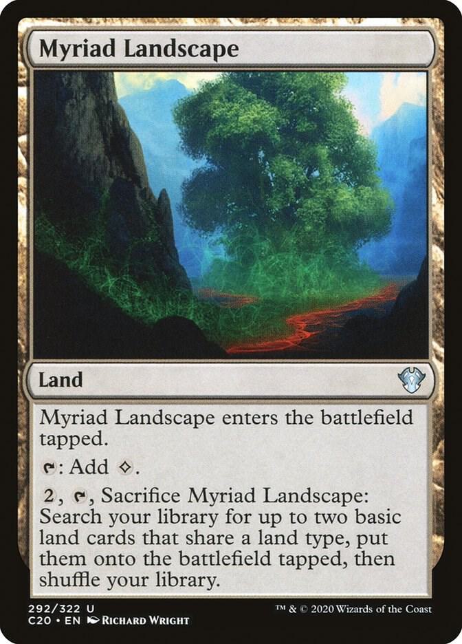 Myriad Landscape 292 (Commander 2020)  | Good Games Modbury
