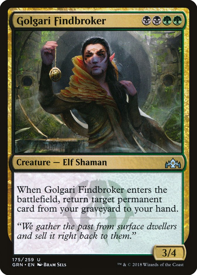 Golgari Findbroker [Guilds of Ravnica] | Good Games Modbury