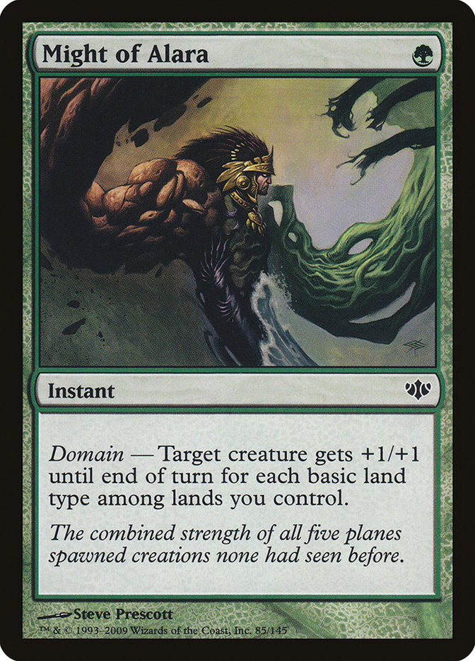 Might of Alara 85/145 (Conflux)  - Foil | Good Games Modbury