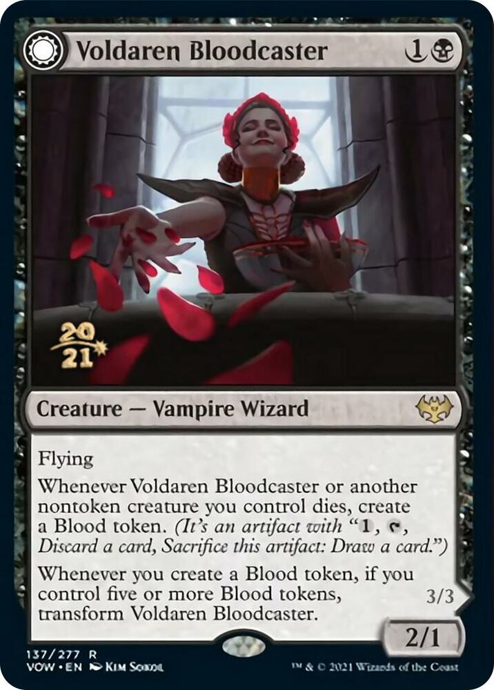 Voldaren Bloodcaster 137s/137 (Prerelease Cards)  - Foil | Good Games Modbury