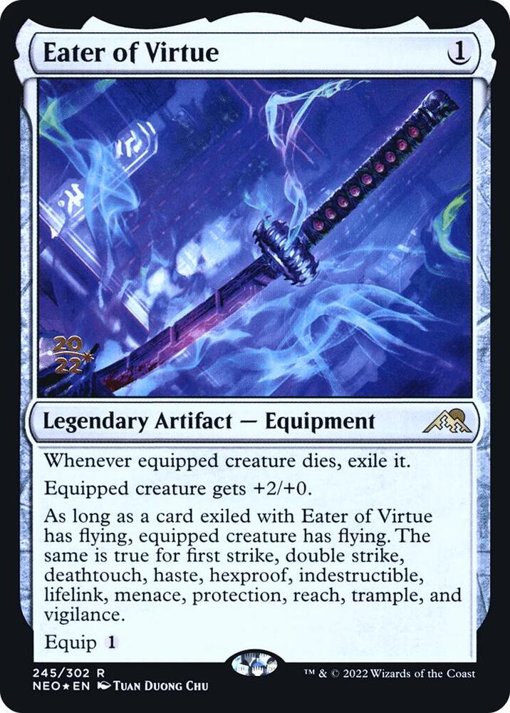 Eater of Virtue 245s/157 (Prerelease Cards)  - Foil | Good Games Modbury