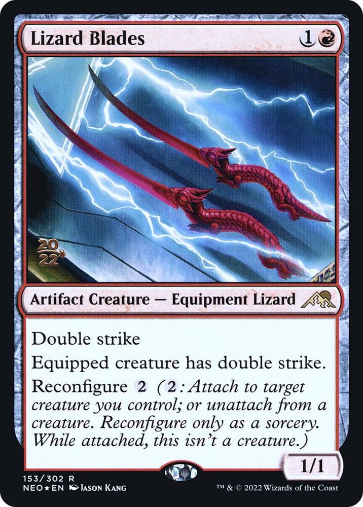 Lizard Blades 153s/157 (Prerelease Cards)  - Foil | Good Games Modbury