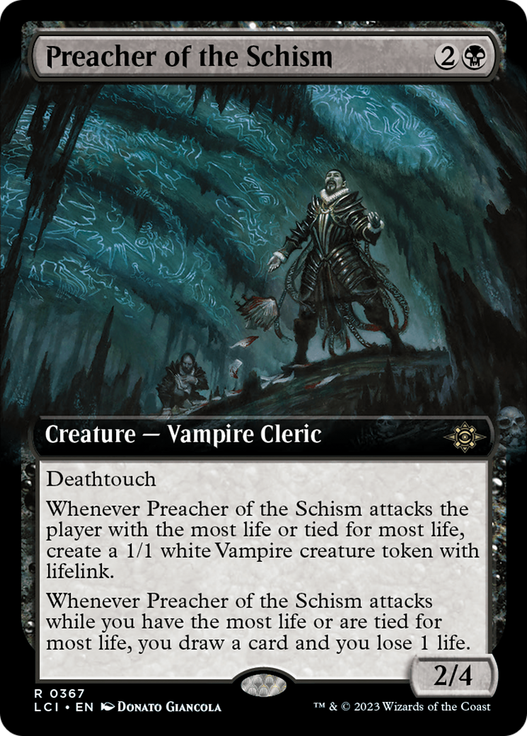 Preacher of the Schism (Extended Art) [The Lost Caverns of Ixalan] | Good Games Modbury