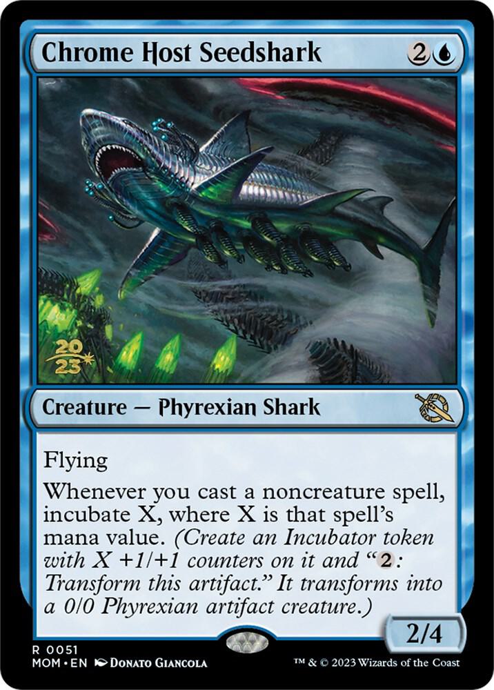 Chrome Host Seedshark 51s/162 (Prerelease Cards)  - Foil | Good Games Modbury