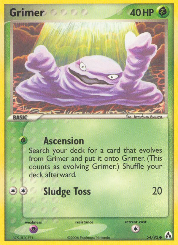 Grimer (54/92) [EX: Legend Maker] | Good Games Modbury