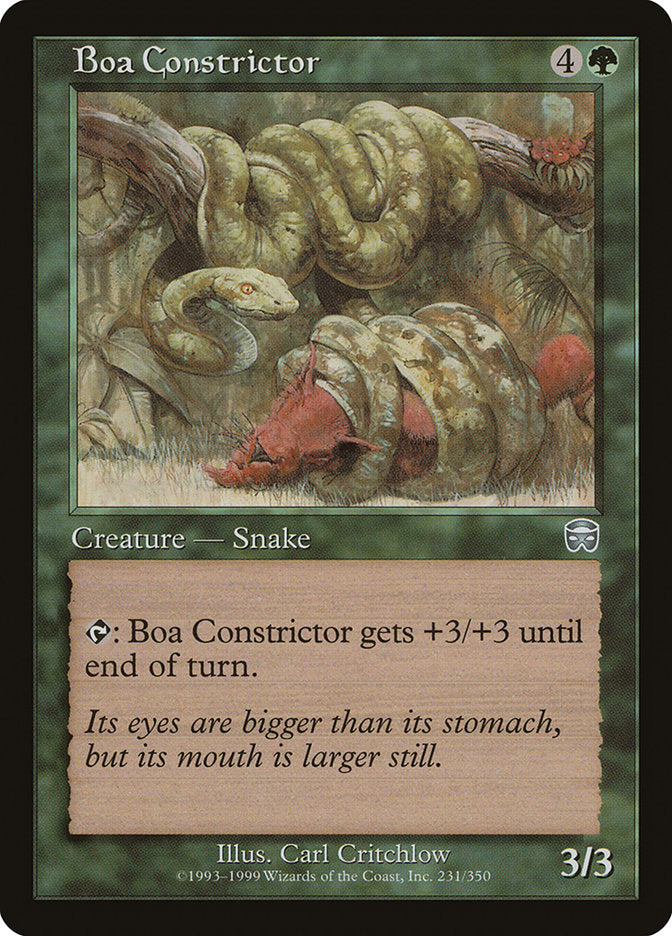 Boa Constrictor [Mercadian Masques] | Good Games Modbury