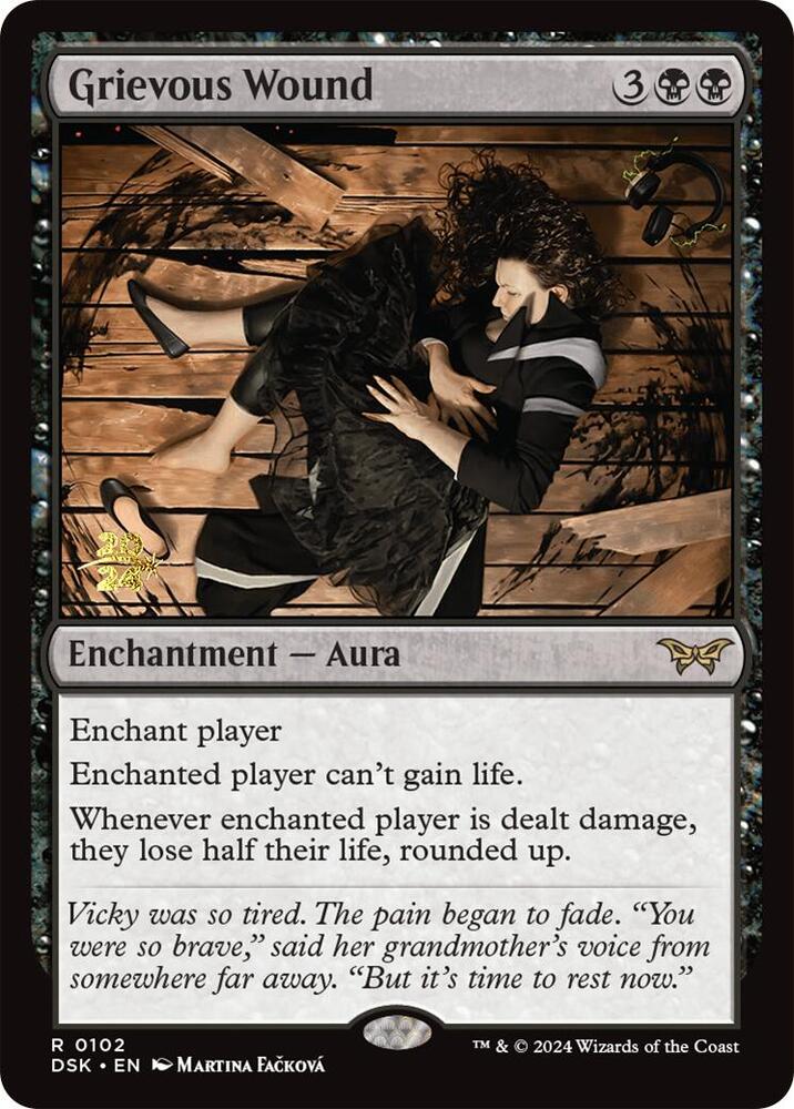 Grievous Wound 102s/180 (Prerelease Cards)  - Foil | Good Games Modbury
