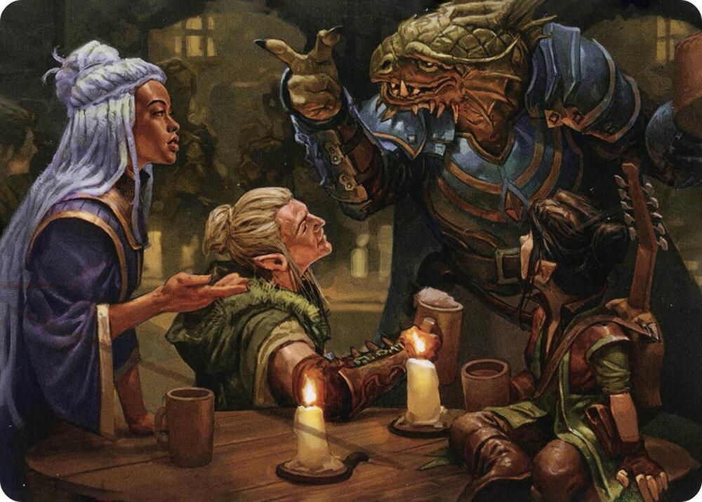 You Meet in a Tavern Art Card 49 (Art Series: Adventures in the Forgotten Realms)  | Good Games Modbury