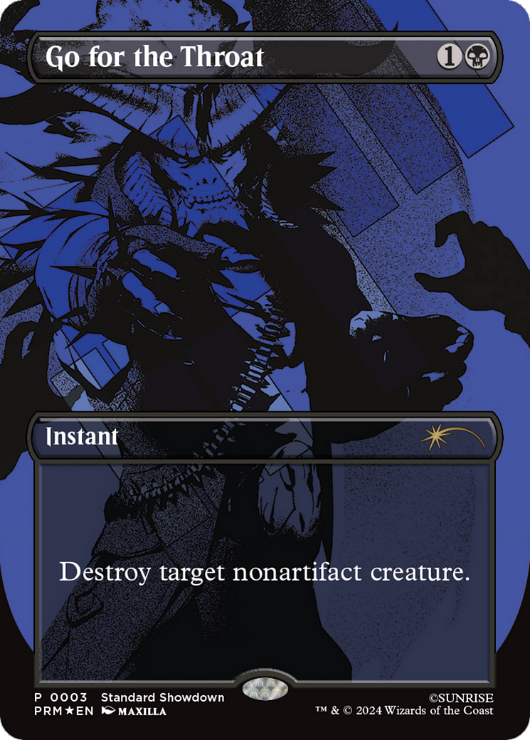Go for the Throat [Standard Showdown Promos] | Good Games Modbury