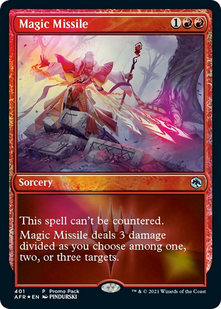 Magic Missile 401 (Promo Pack: Adventures in the Forgotten Realms)  - Foil | Good Games Modbury