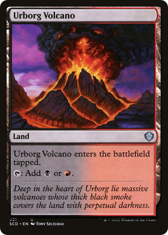 Urborg Volcano 331/352 (Starter Commander Decks)  | Good Games Modbury