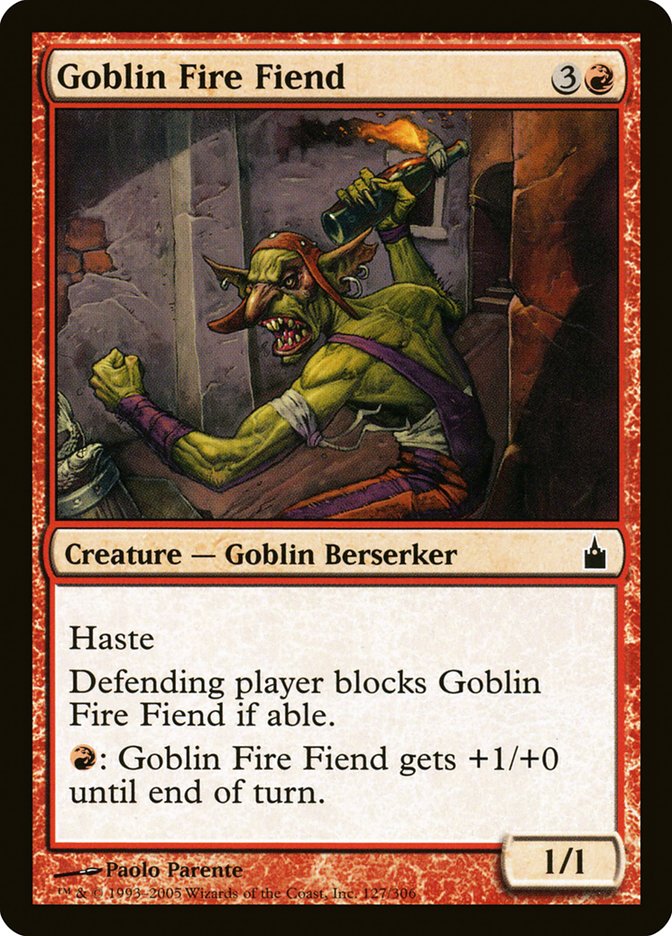 Goblin Fire Fiend [Ravnica: City of Guilds] | Good Games Modbury