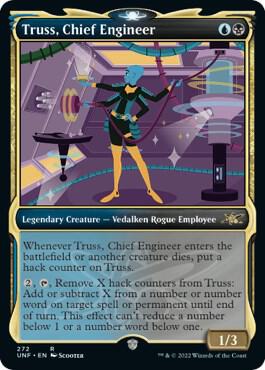 Truss Chief Engineer Showcase 272/244 (Unfinity)  - Foil | Good Games Modbury